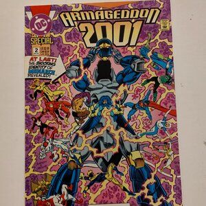 ARMAGEDDON 2001 # 2 Cover by Dan Jurgens & Jerry Ordway Script by Dennis O'Neil